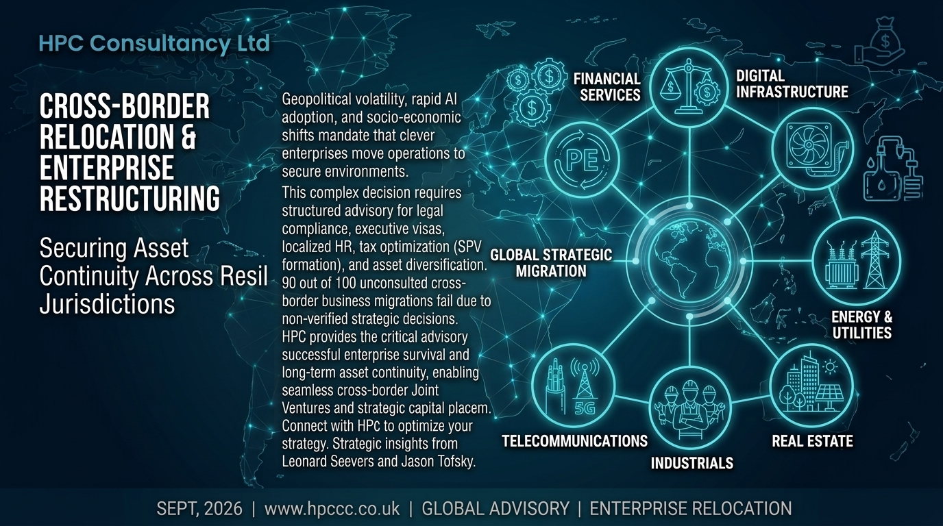 Strategic Business Relocation from Sweden and Cross Border Advisory